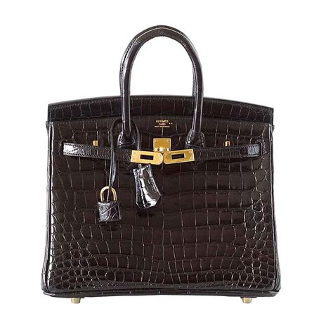 hermes birkin 25 kaufen|Hermes Birkin 25 black crocodile.